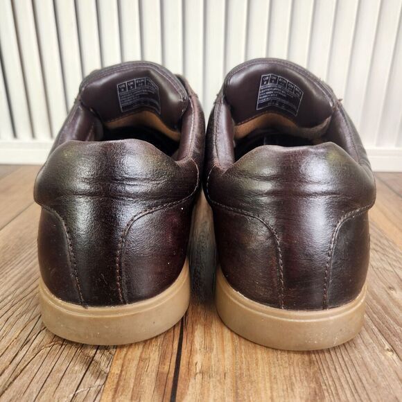 Skechers Volden Fandom Shoes Mens 9 Chocolate Brown Leather Preppy Sneaker 65323 main image 6